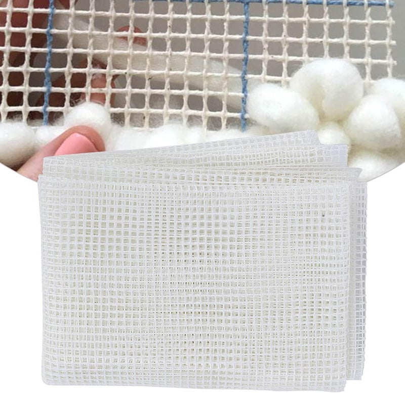 Kodrily Carpet Knitting Mesh Cloth, Blank Rug Hooking Mesh, Canvas Mesh Latch Hook Tool, Crocheting Tools for Household DIY Making (Mesh Cloth 150 x 100cm) - Image 2